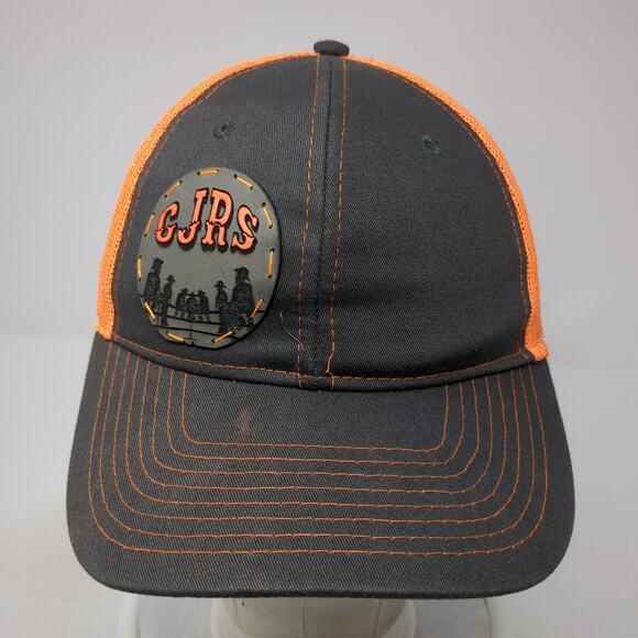 CJRS Snapback Trucker Hat Multicolor One Size Adjustable Mesh Back Rock Point - Picture 2 of 10